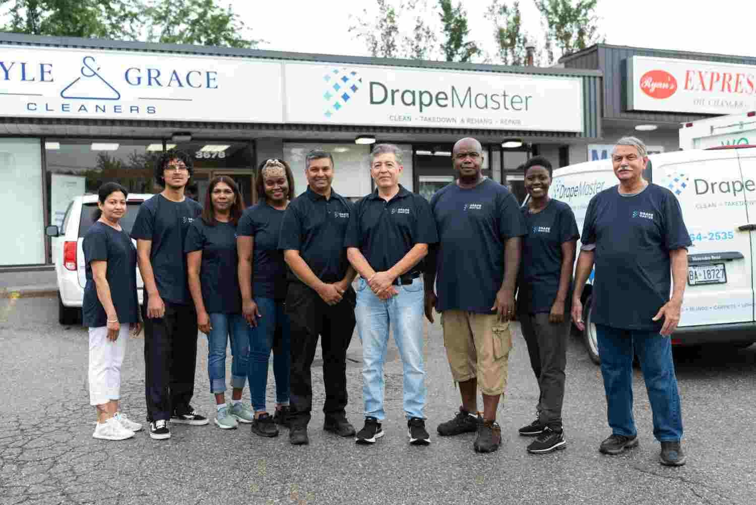 Professional drape, curtain, and blind cleaning services by Drape Master in Toronto