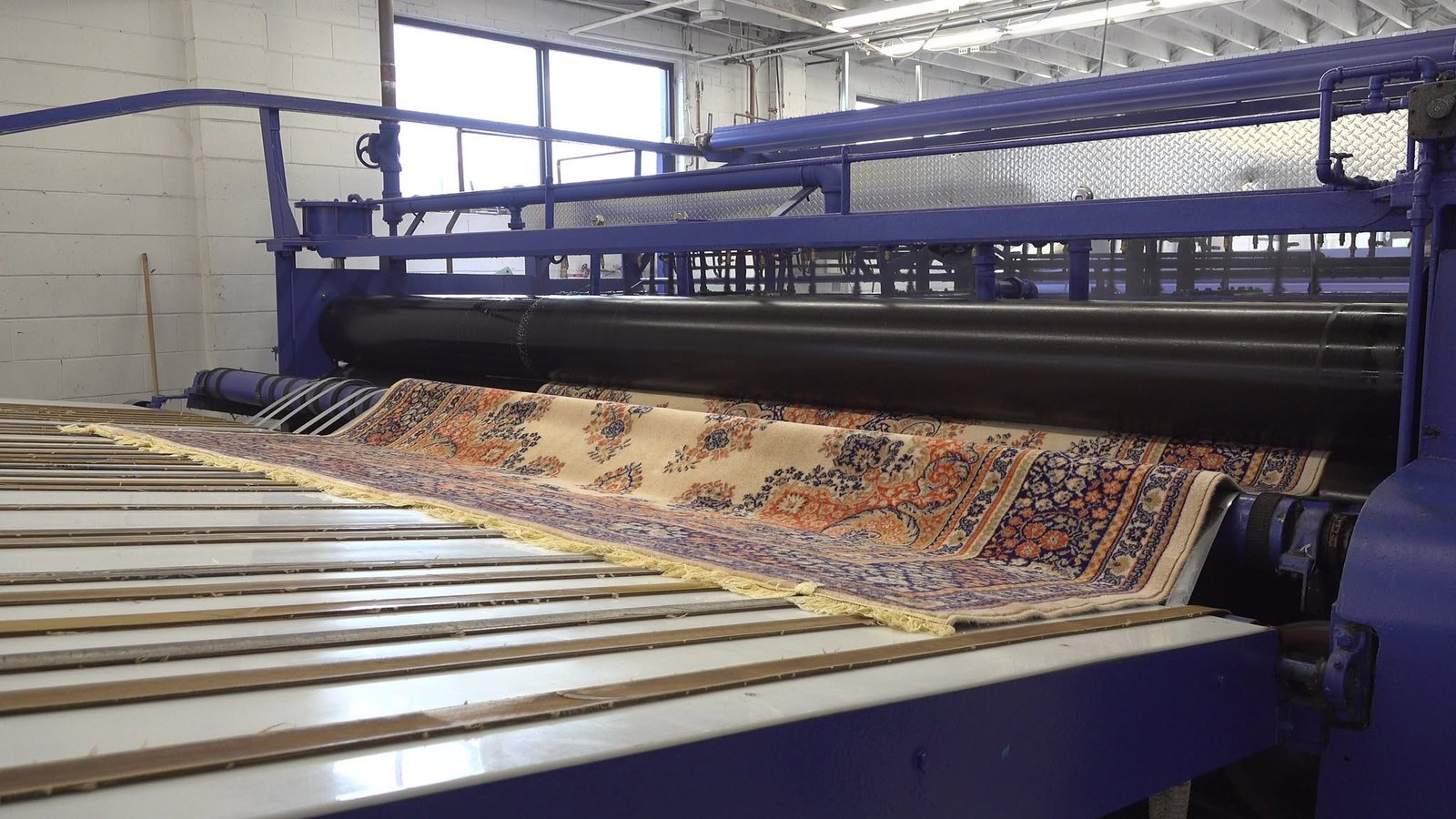 State-of-the-art area rug cleaning and repair facility by Love Your Rug in Toronto