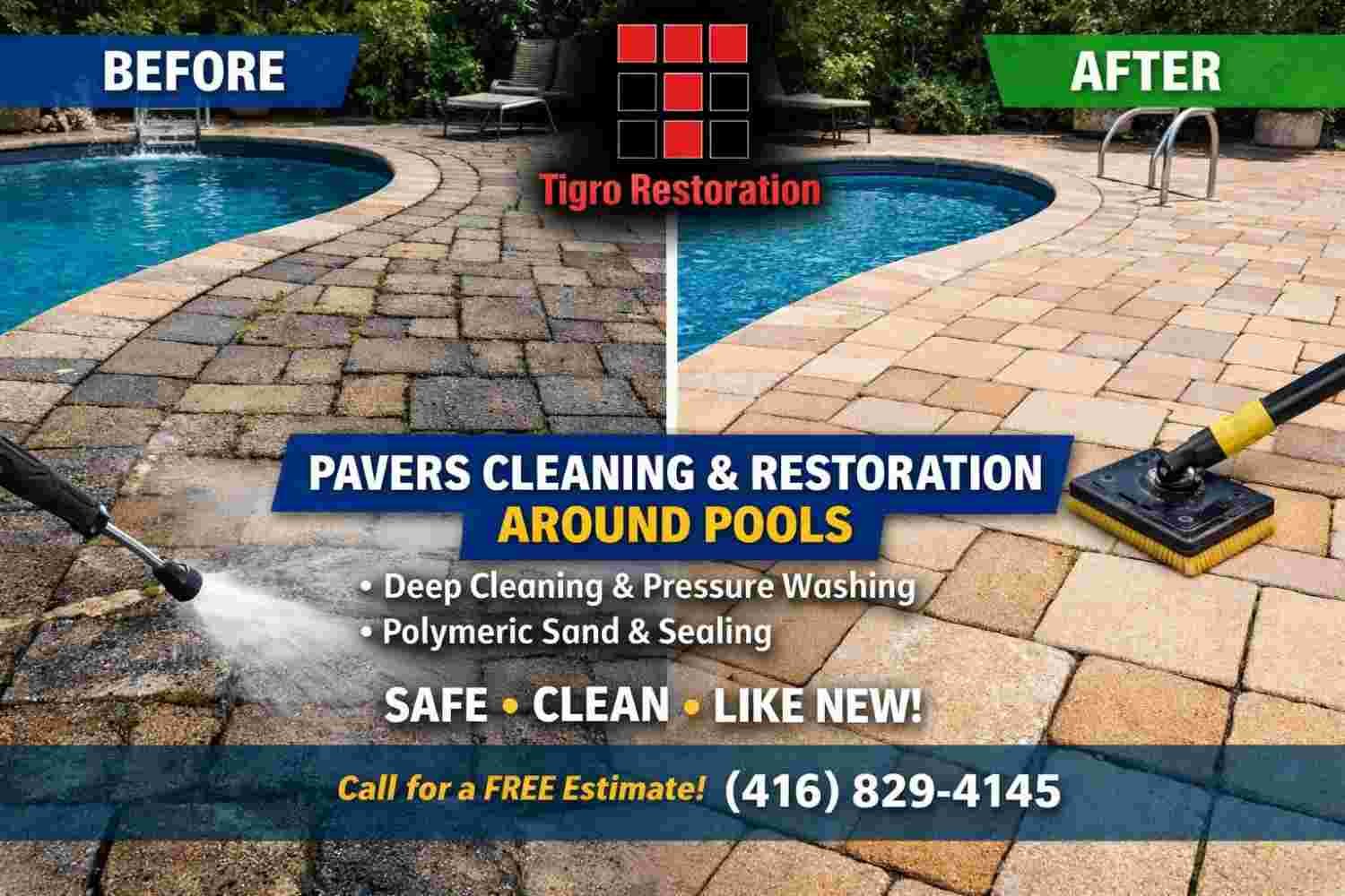 Professional tile and grout restoration in Toronto and GTA home