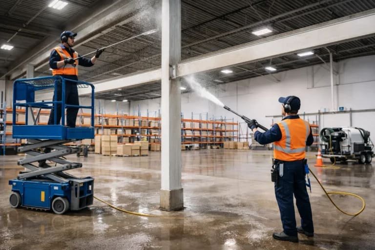 Professional power and pressure washing services by Diamond Property Wash in Toronto